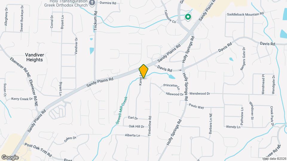 3070 Karen Ln Map and Location Details