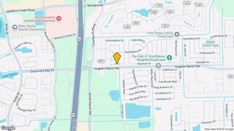 2718 S Brompton Dr Map and Location Details