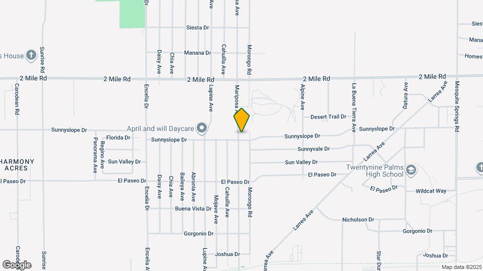 72068 Sunnyslope Dr Map and Location Details