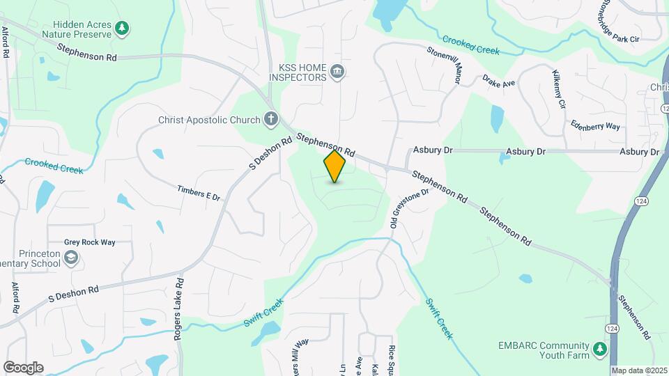 7124 Timberland Trl Map and Location Details