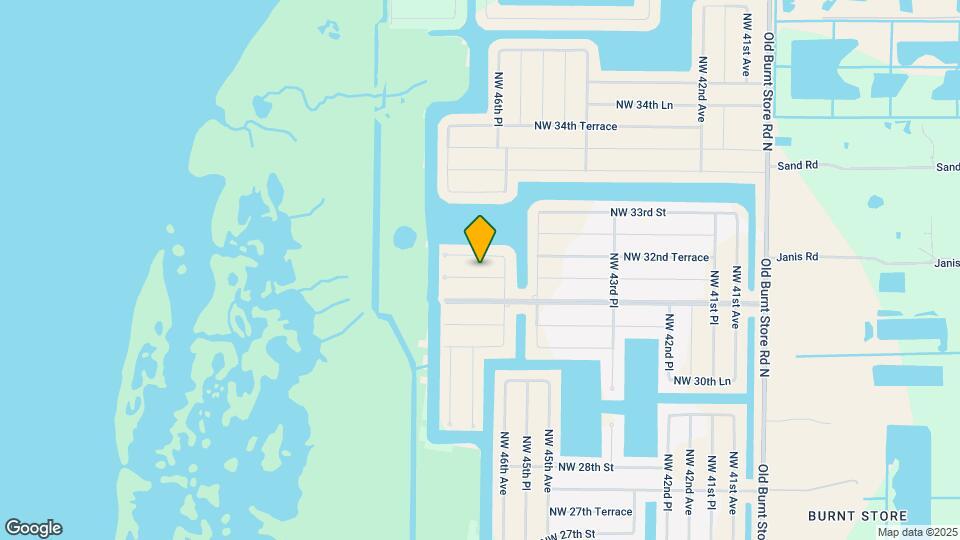 4615 NW 32nd St Map and Location Details