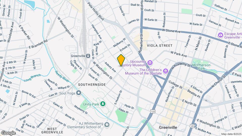 501 Hampton Ave Map and Location Details
