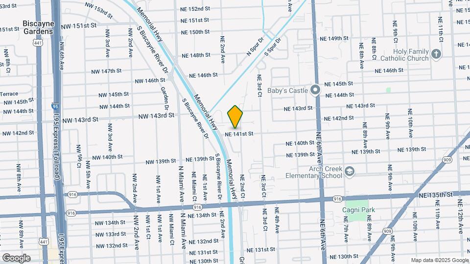 209 NE 141st St Map and Location Details