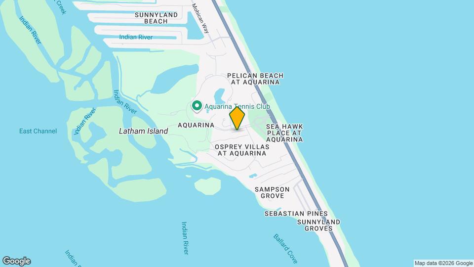 117 Aquarina Blvd Map and Location Details