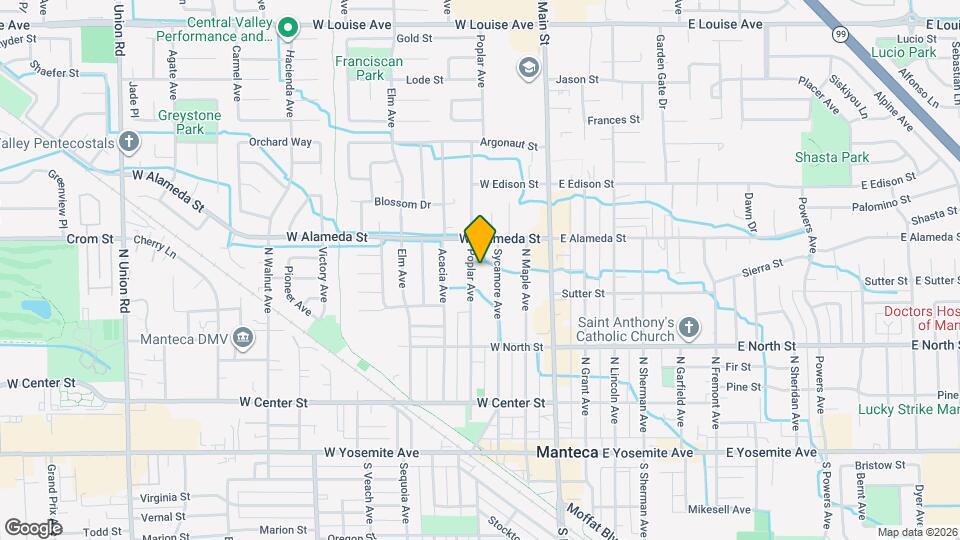 428 Poplar Ave, Unit 428 B Mapa y Detalles de la Ubicación