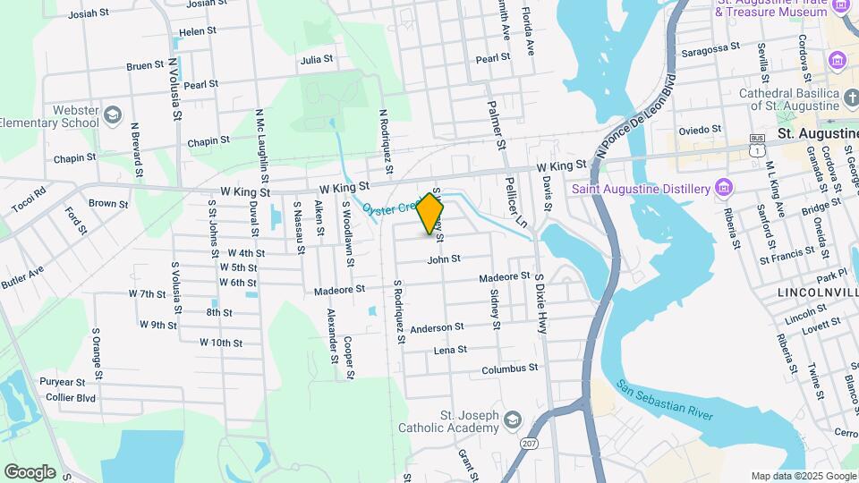521 Christopher St Map and Location Details