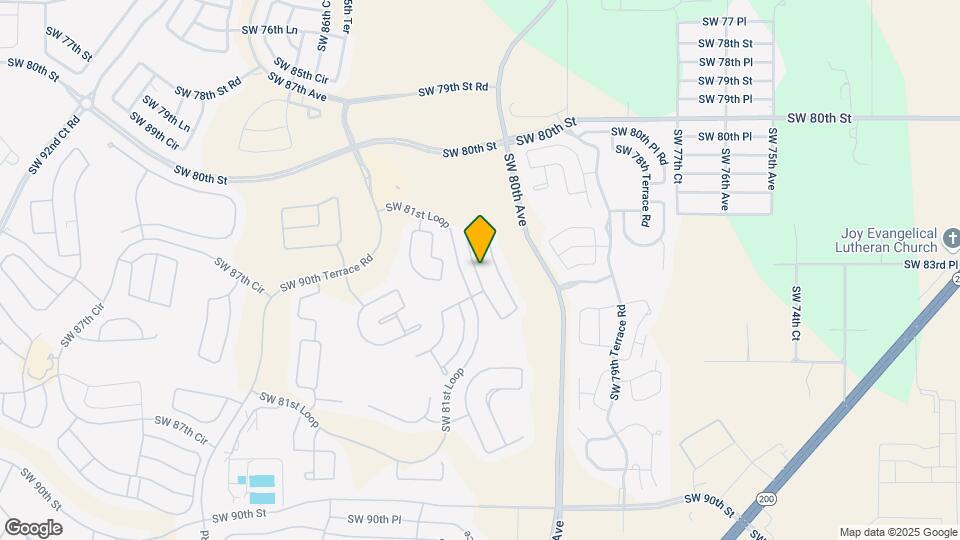 8303 SW 82nd Cir Map and Location Details