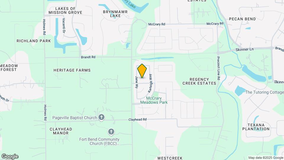 3307 Hardley Meadow Ct Map and Location Details