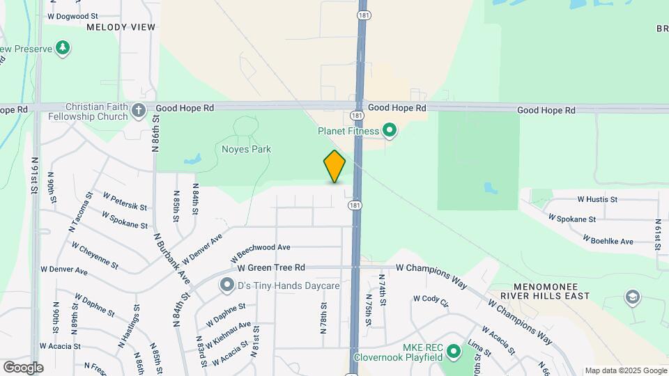6970 N 77th Ct, Unit 6972 Map and Location Details