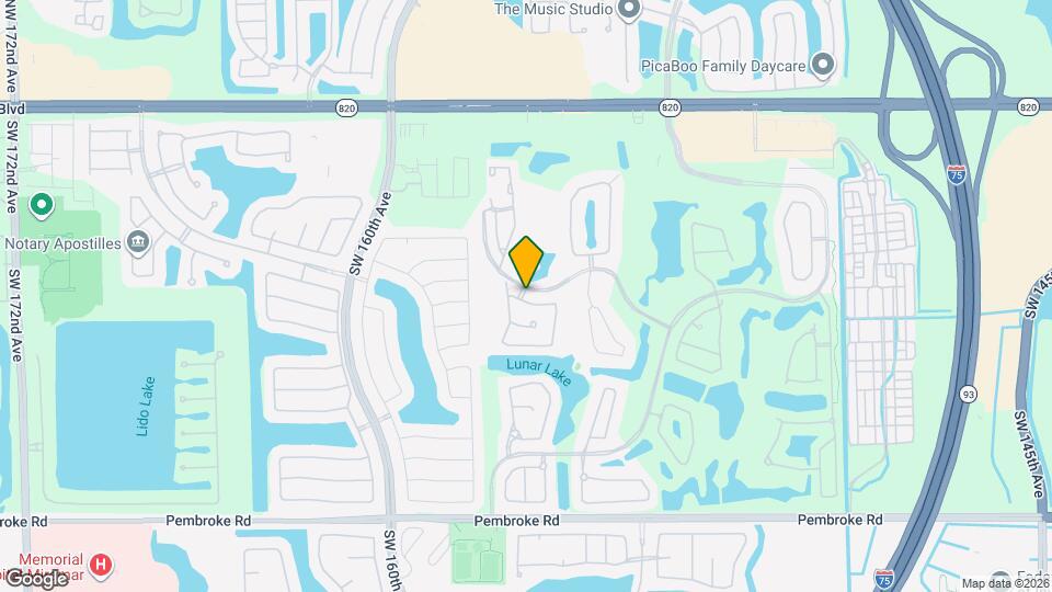 15853 SW 10th St Map and Location Details