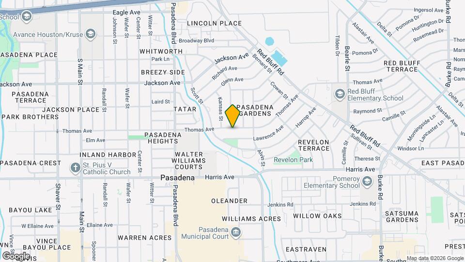 1302 Thomas Ave Map and Location Details