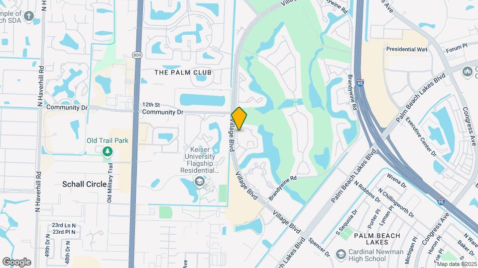 5104 Glenmoor Dr Map and Location Details