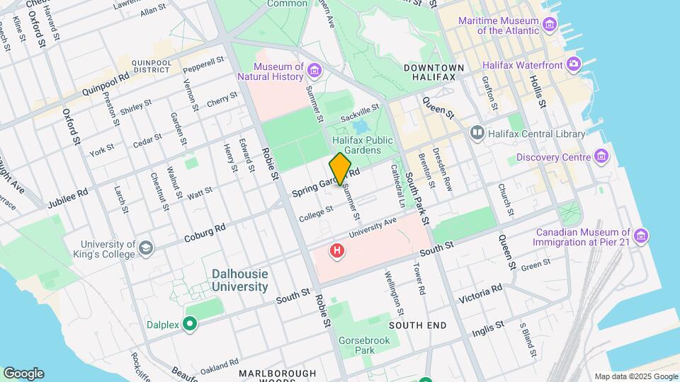 Summer Gardens Map and Location Details