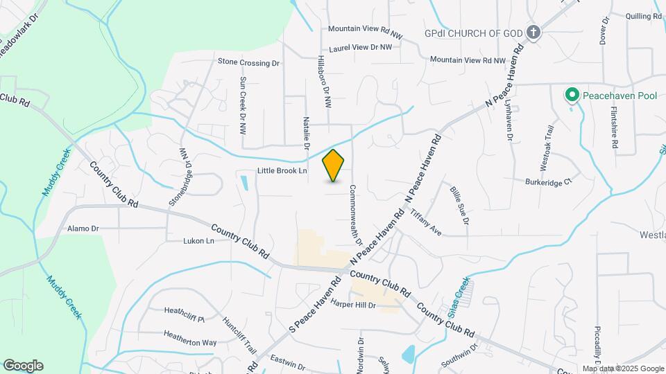 5031 Rushland Dr Mapa y Detalles de la Ubicación