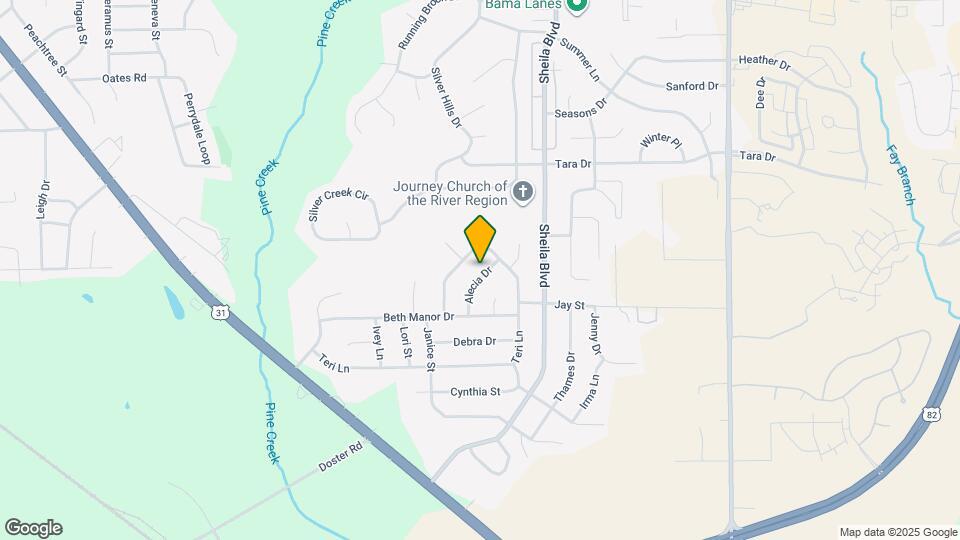 117 Alecia Dr Map and Location Details