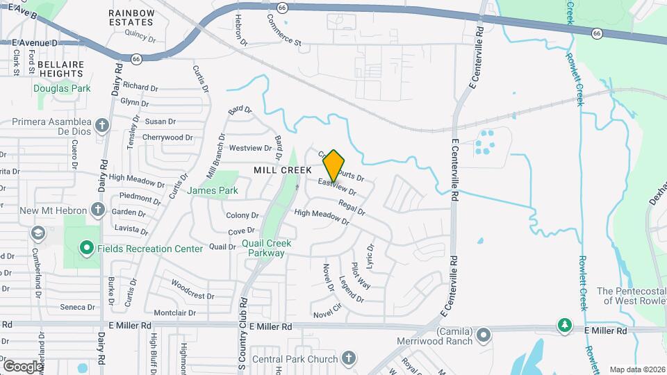 1438 Eastview Dr Map and Location Details