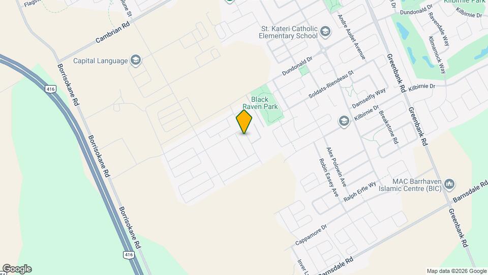 4130 Obsidian St Map and Location Details