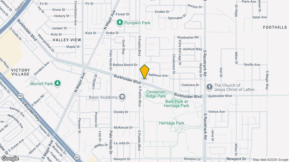 255 Palmarosa St Map and Location Details