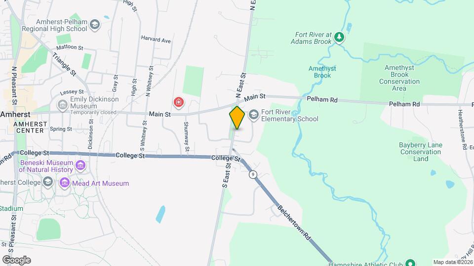 58 S East St Map and Location Details