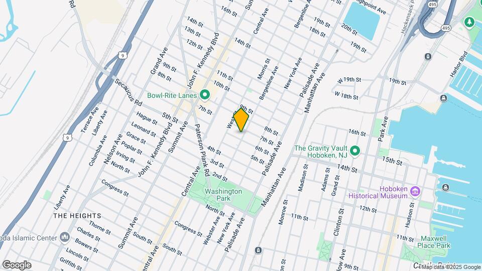 605 Bergenline Ave Map and Location Details