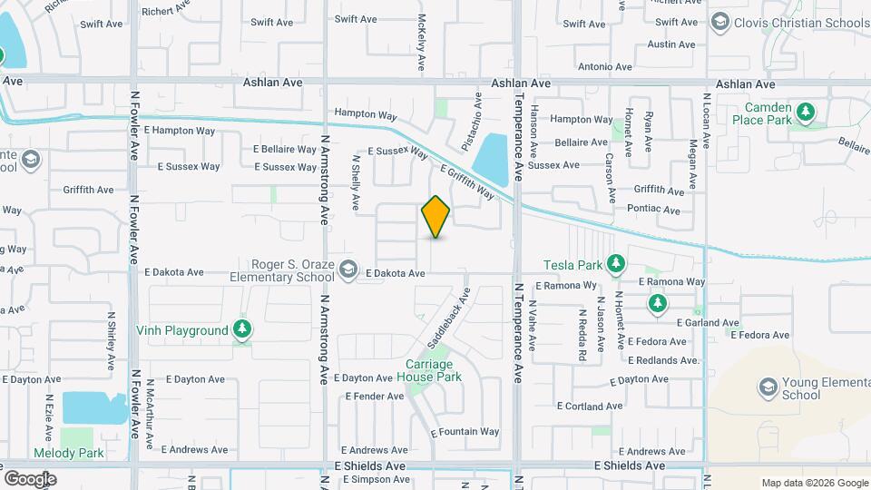 6088 E Giavanna Ave Mapa y Detalles de la Ubicación