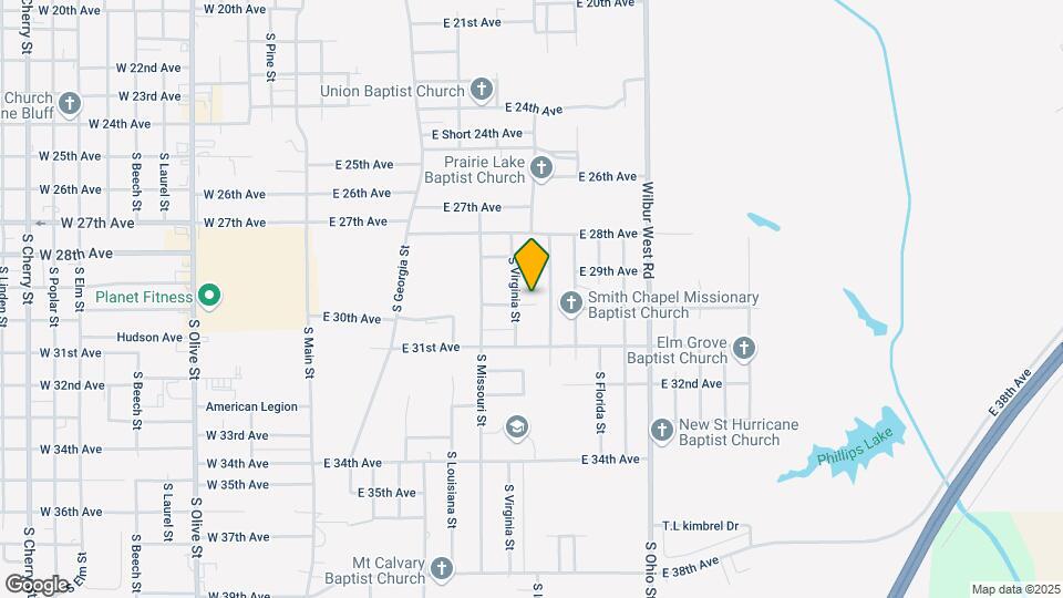 901 E 29th Ave Mapa y Detalles de la Ubicación