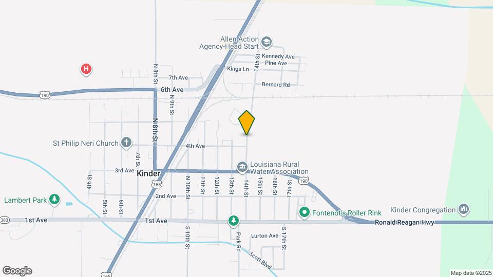 425 14th St Map and Location Details