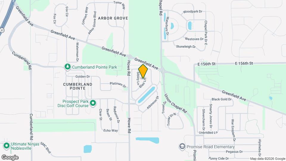 15483 Blair Ln Map and Location Details