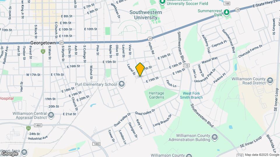 1802 Vine St Map and Location Details