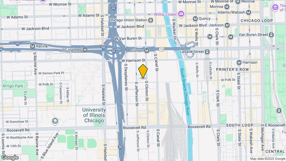 548 W Polk St Map and Location Details