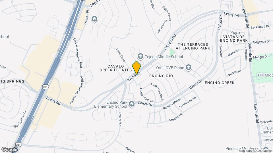 2915 Encino Riv Mapa y Detalles de la Ubicación