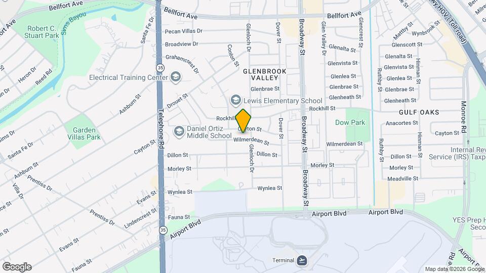 7623 Wilmerdean St Map and Location Details