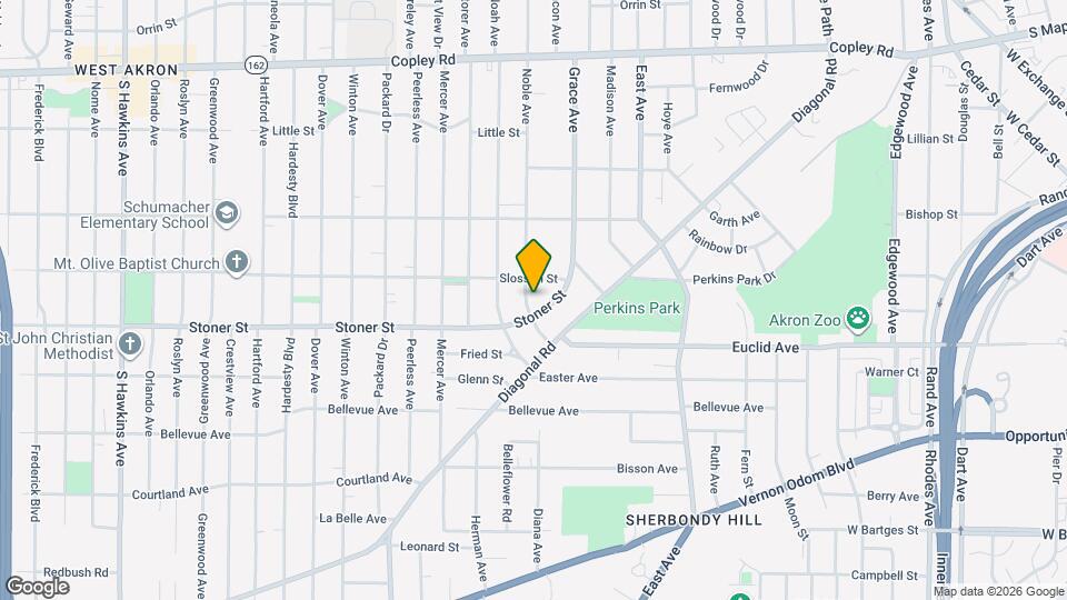 745 Noble Ave Mapa y Detalles de la Ubicación