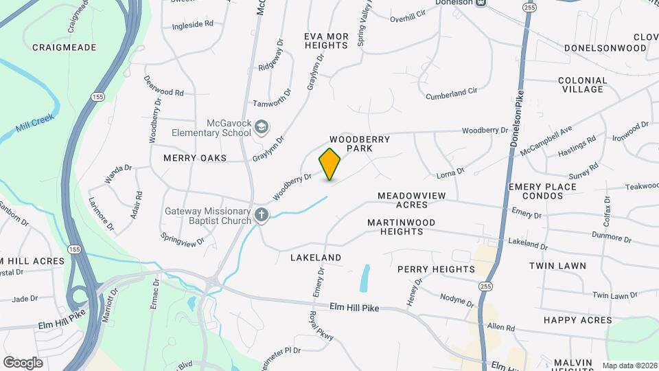 2701 Airwood Dr Map and Location Details