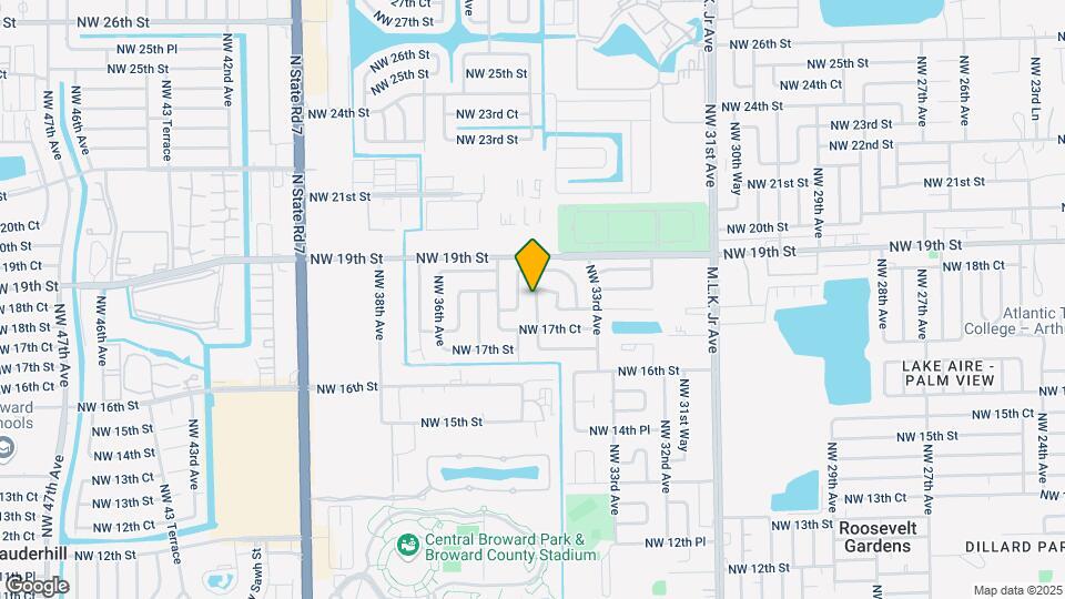 1777 NW 34th Ave Map and Location Details