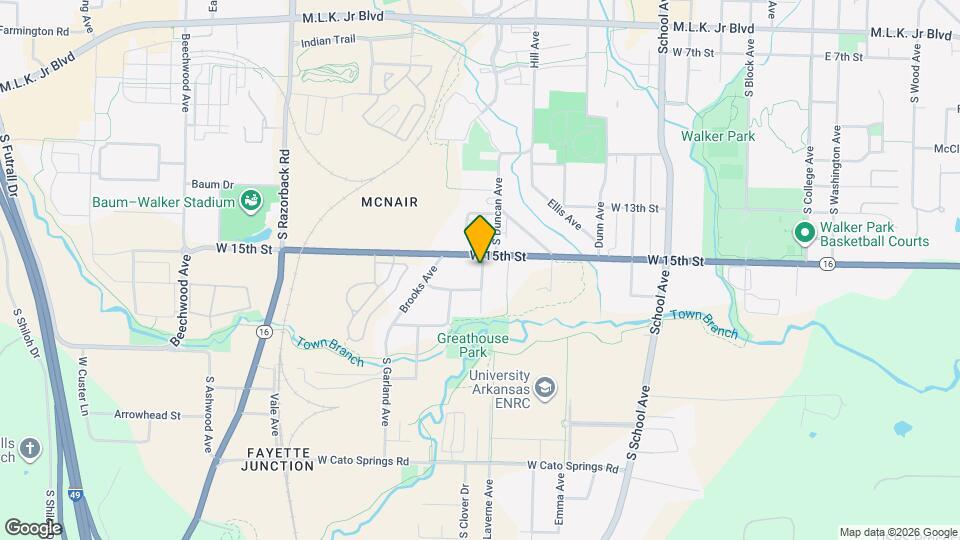 1535 S Duncan Ave Map and Location Details