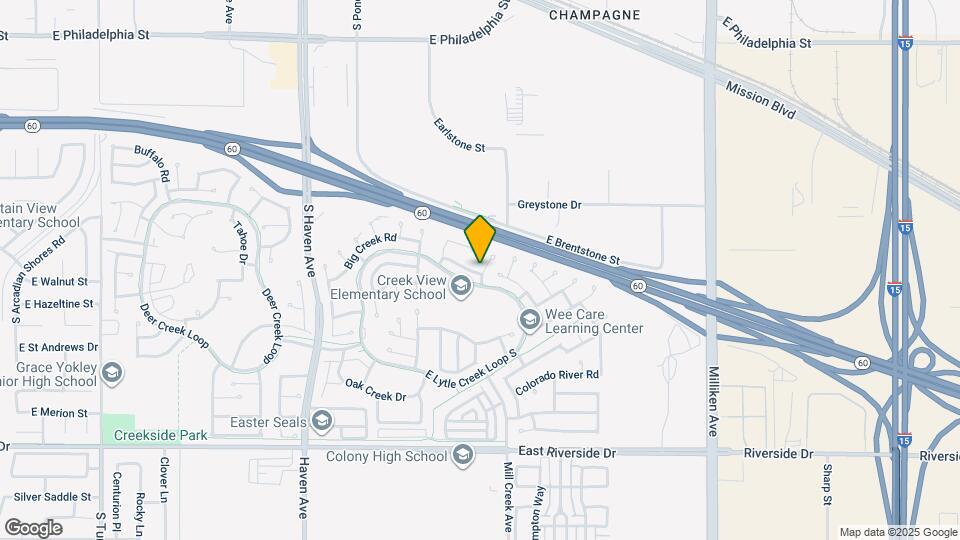 2630 Silverado Creek Pl Map and Location Details