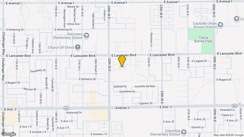 2061 E Donatello St Map and Location Details