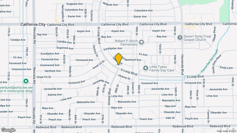 8801 S Loop Blvd Map and Location Details