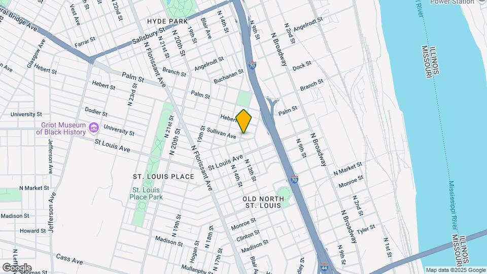 1225 Sullivan Ave Mapa y Detalles de la Ubicación