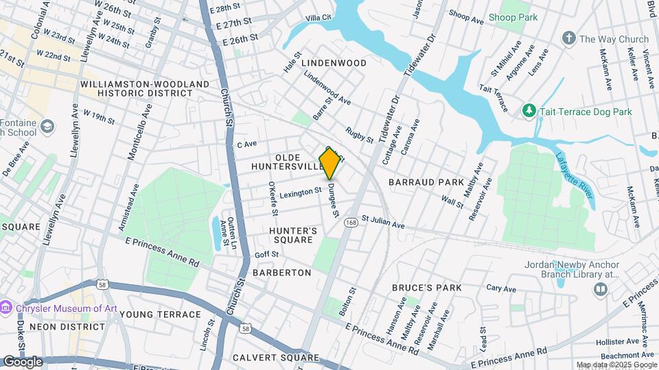 920 Lexington St Map and Location Details
