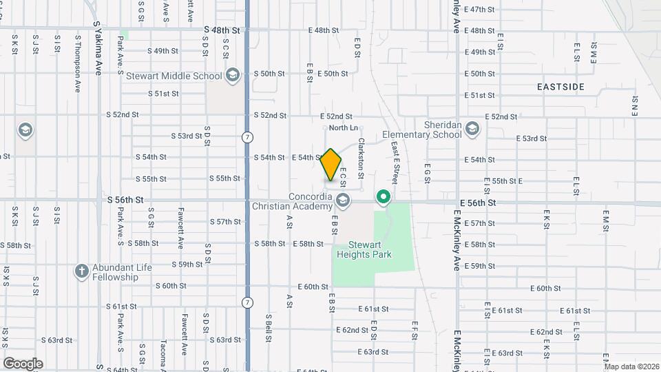 215 South Ln Map and Location Details