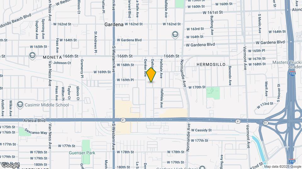 16947 Dalton Ave, Unit 836 Map and Location Details