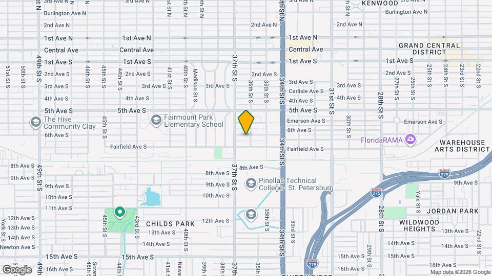 3614 6th Ave S Map and Location Details