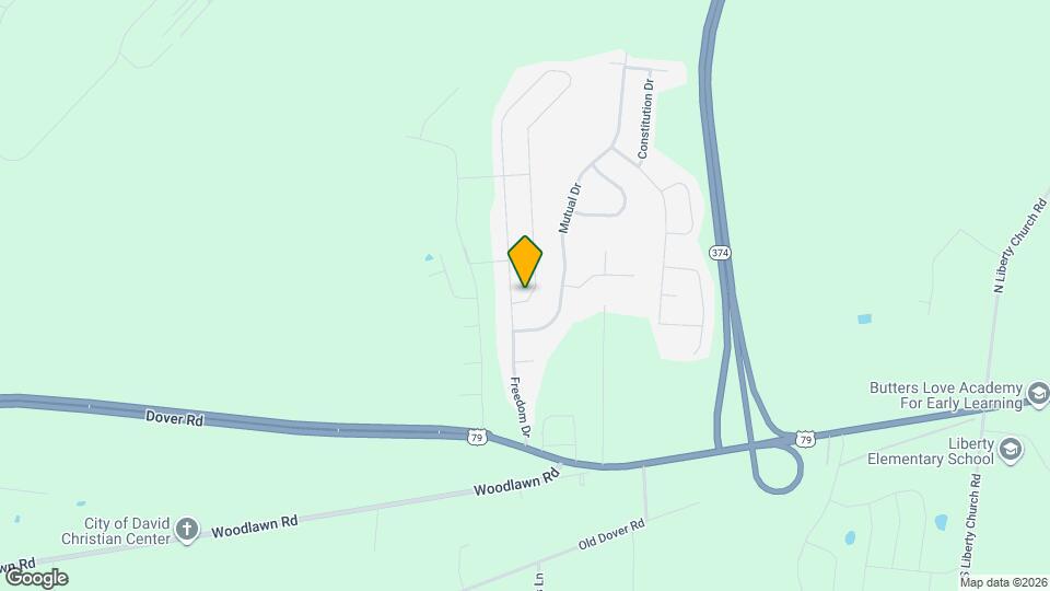 1411 Freedom Dr Map and Location Details