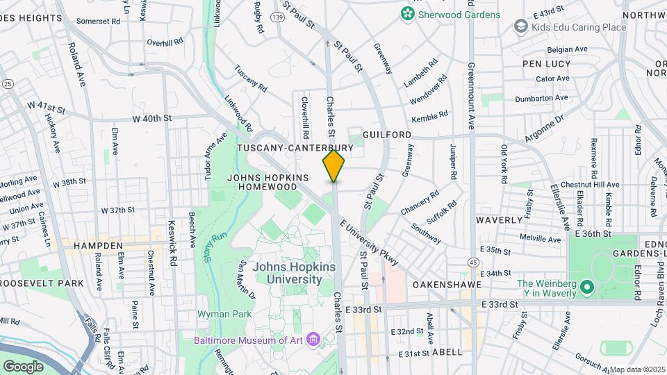 3704 N Charles St-Unit -904 Map and Location Details