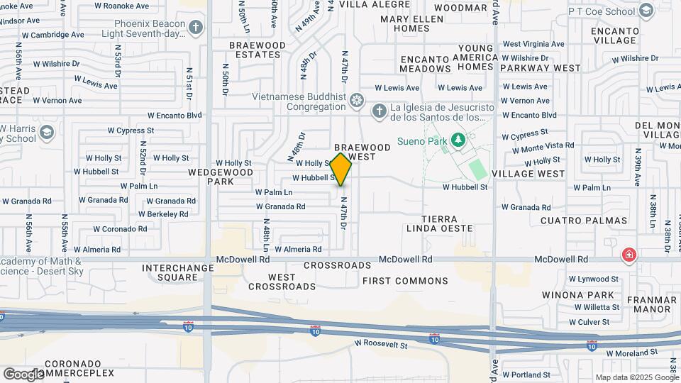 2002 N 47th Dr Map and Location Details