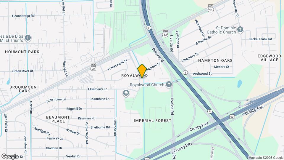 7838 Royalwood Dr Map and Location Details