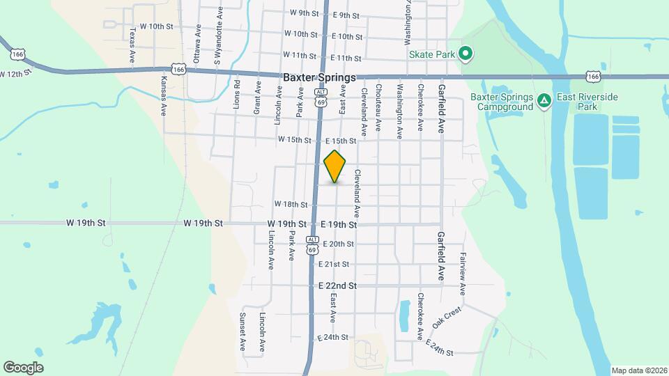 1701 East Ave Map and Location Details