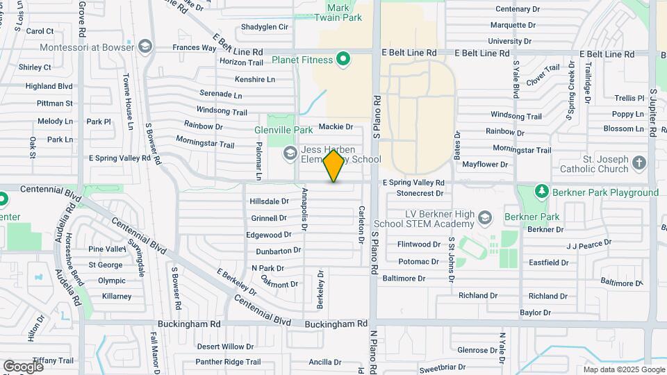 1312 E Spring Valley Rd Map and Location Details